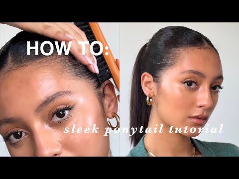 HOW TO: Sleek Ponytail Tutorial (model inspired) | Sloan Byrd