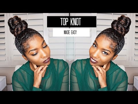 Top Knot Bun Made Easy!