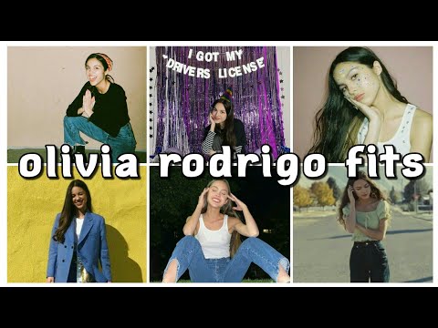 olivia rodrigo&#039;s outfits 🚗 | riri and gab